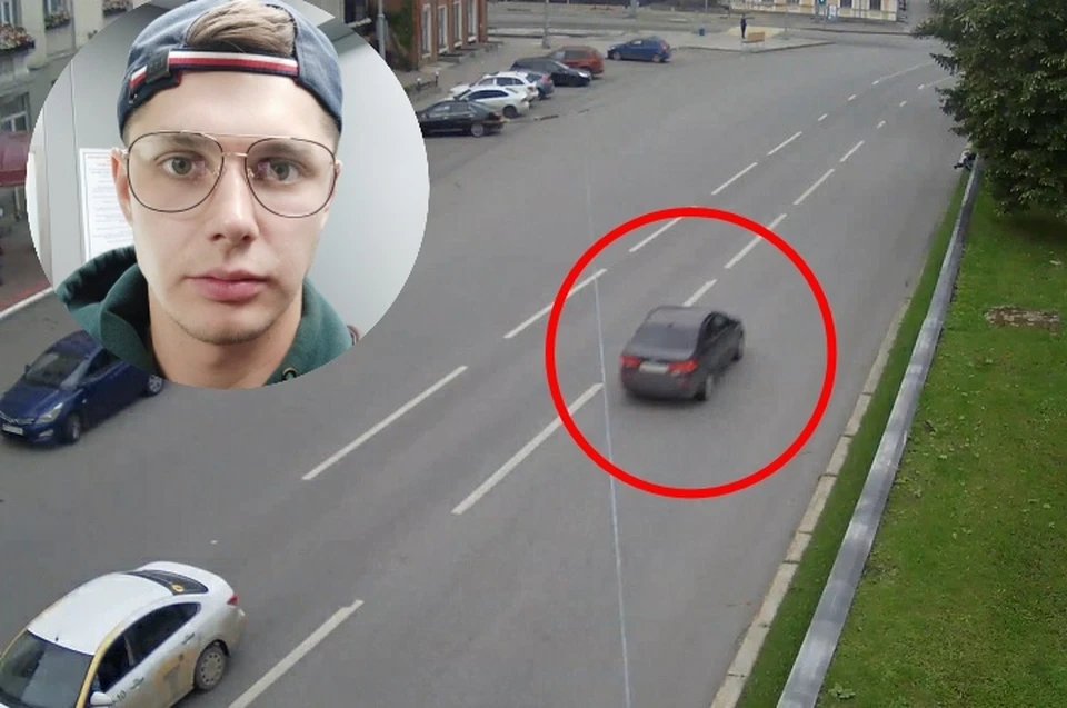 Никита Фомин заявил, что Владимир Васильев угнал его автомобиль ранним утром. Фото: запись с камер / СОЦСЕТИ