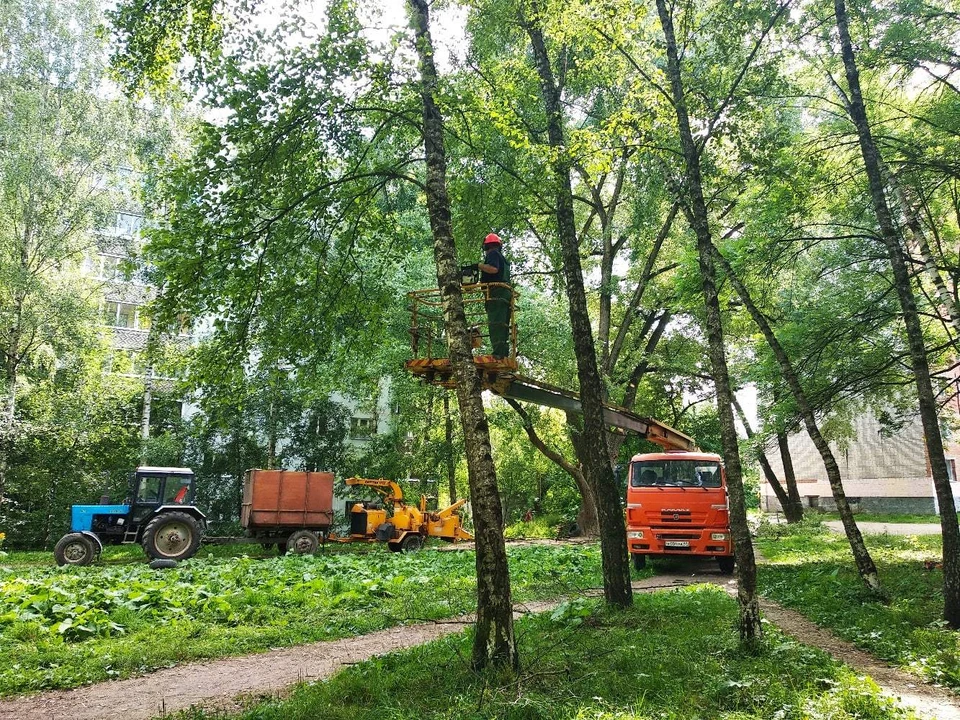 Сквер на улице Николаева в Смоленске начали благоустраивать. Фото: администрация г. Смоленска.