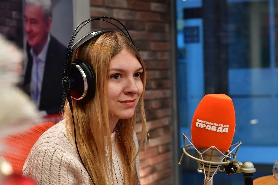 Лада Королева была гостем студии "Радио "Комсомольская правда"