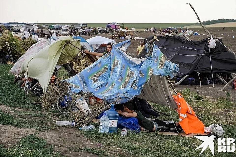 На границе с Казахстаном волнения мигрантов