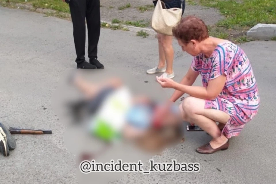 После семейного конфликта житель Юрги набросился на жену с ножом. ФОТО: vk.com, "Инцидент Кузбасс"