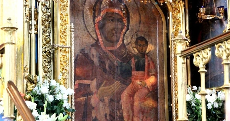 10 августа проходит праздник в честь Смоленской иконы Одигитрии. Фото: пресс-служба Смоленской епархии.