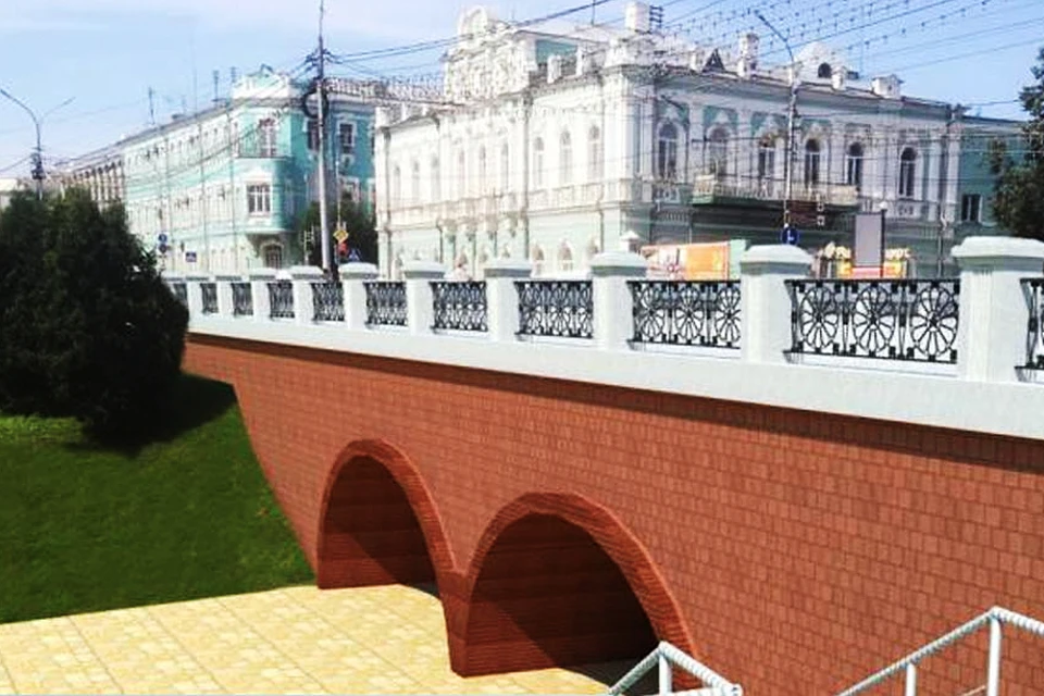 Так будет выглядеть мост после реконструкции.