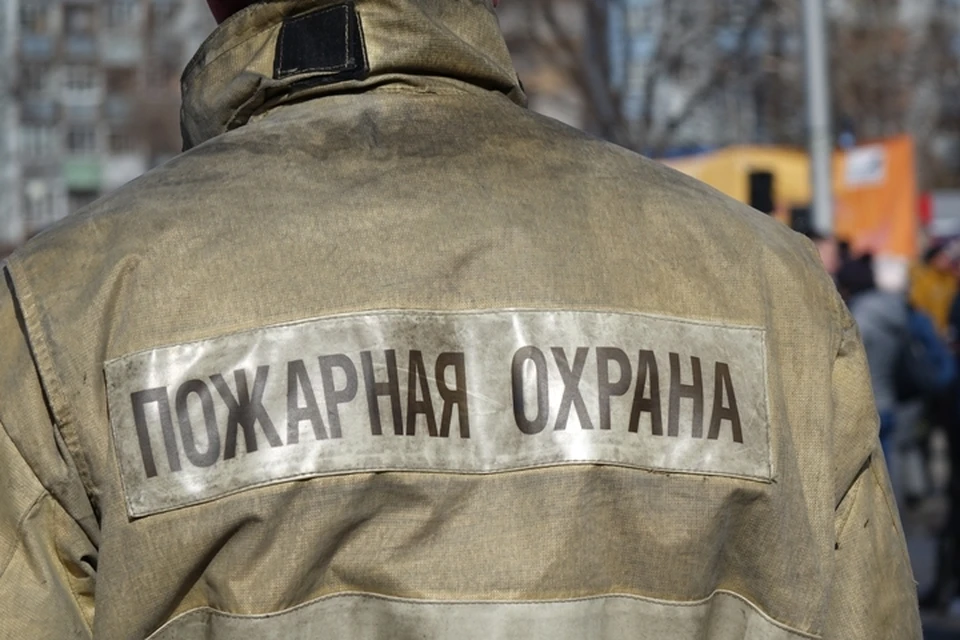 Автобус загорелся на кузбасской трассе