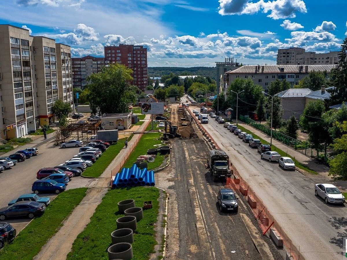 В Уфе до шести полос расширят одну из главных улиц города - KP.RU