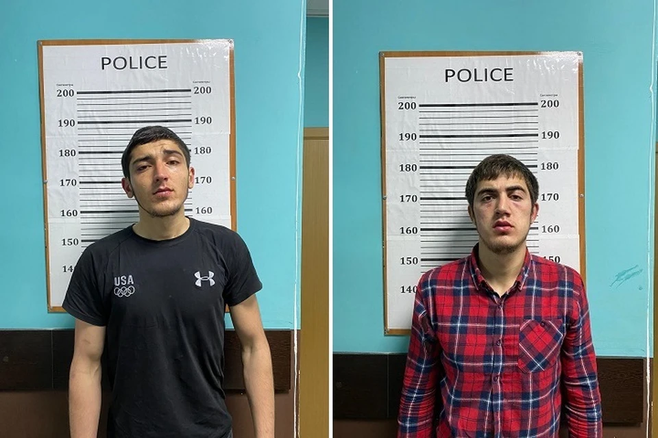 Два уроженца Дагестана напали на 18-летнего петербуржца из-за замечания. Фото: ГУ МВД по СПб и ЛО