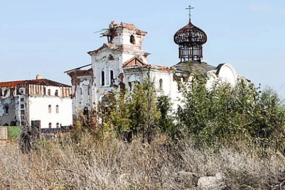 Свято-Иверский женский монастырь был сильно поврежден обстрелами со стороны ВСУ
