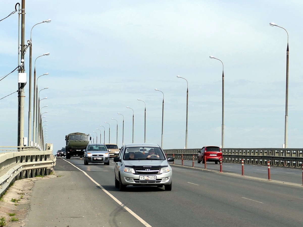 План моста дублера через оку в рязани