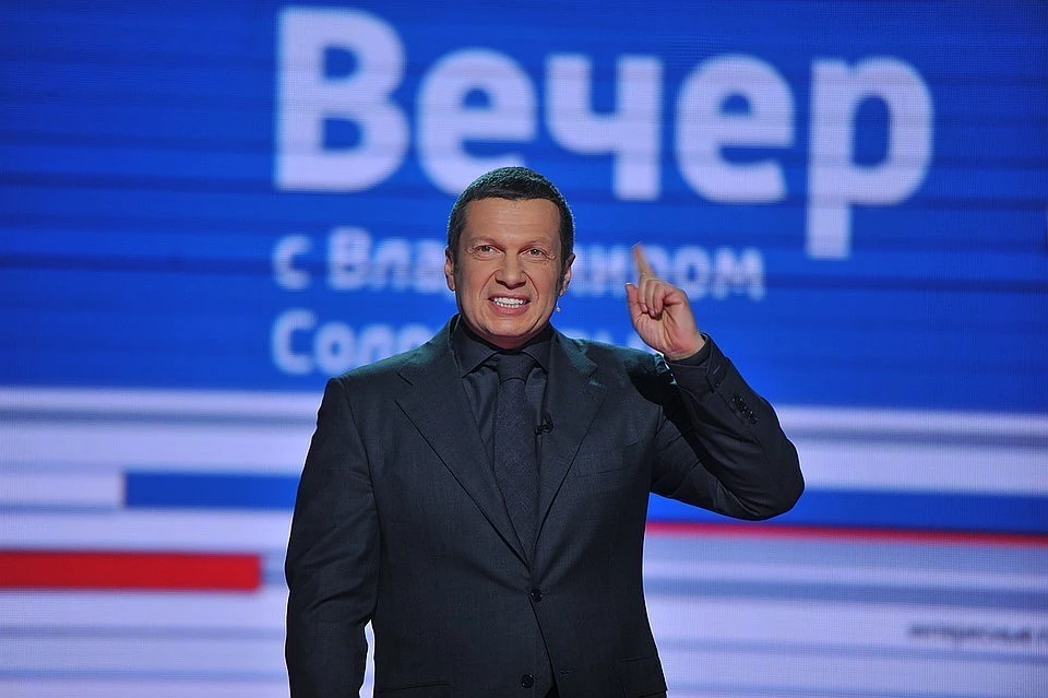 Телеведущий Владимир Соловьев