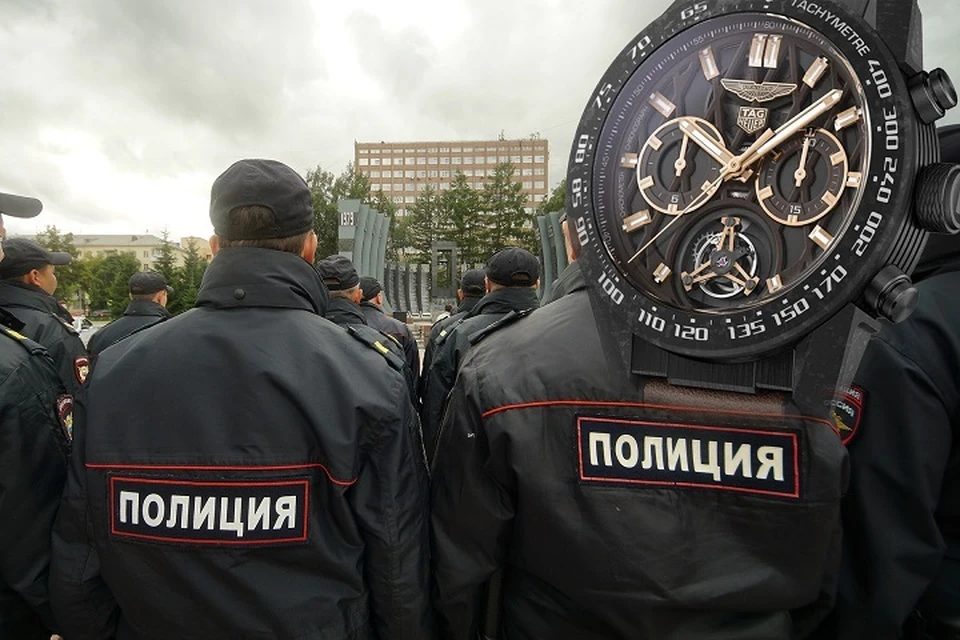 Теперь пропажей дорого хронометра занимается полиция. Фото: Алексей Булатов "КП", Tag heuer