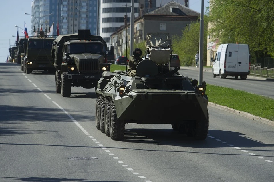 По улицам Нижнего Тагила проедет военная техника