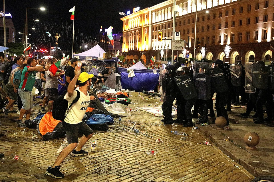 Беспорядки в Софии 2 сентября.