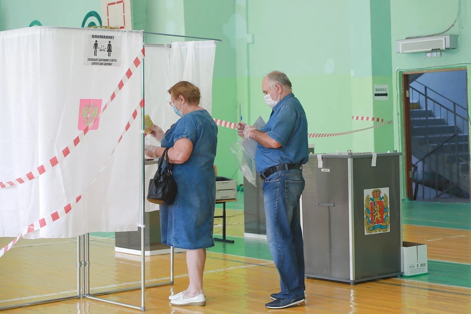 Голосование в Красноярском крае 13 сентября 2020