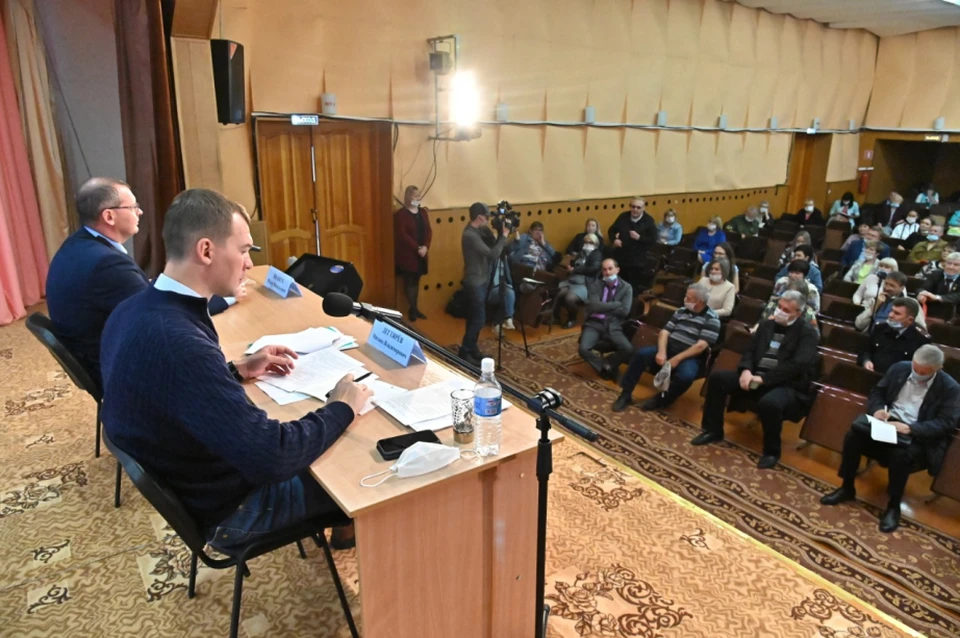 Михаил Дегтярев обсудил с жителями Ульчского района ключевые проблемы региона