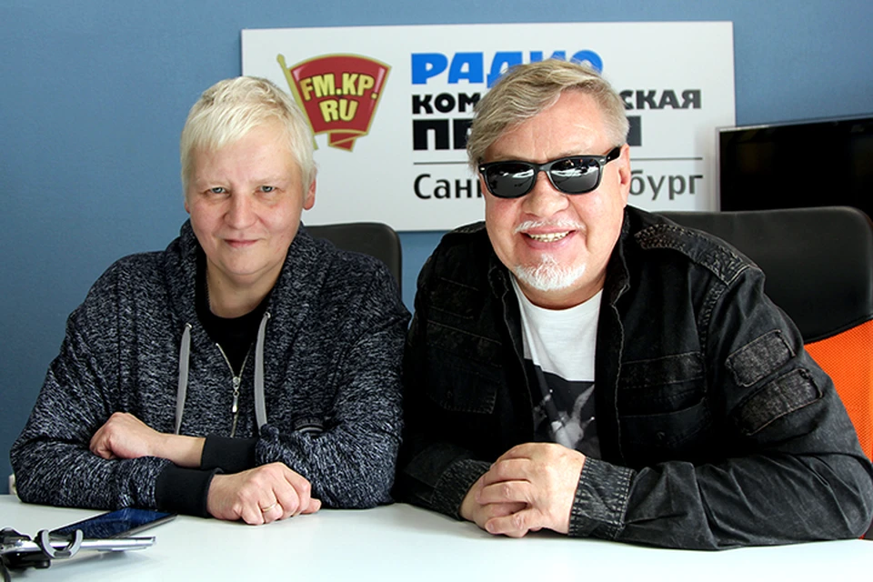 Алексей Вишня и Александр Семенов в студии радио «Комсомольская Правда в Петербурге», 92.0 FM
