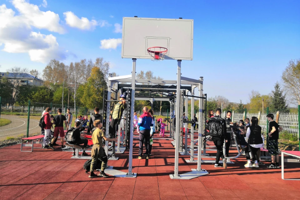 В Хабаровском крае открыли новую спортплощадку для сдачи норм ГТО