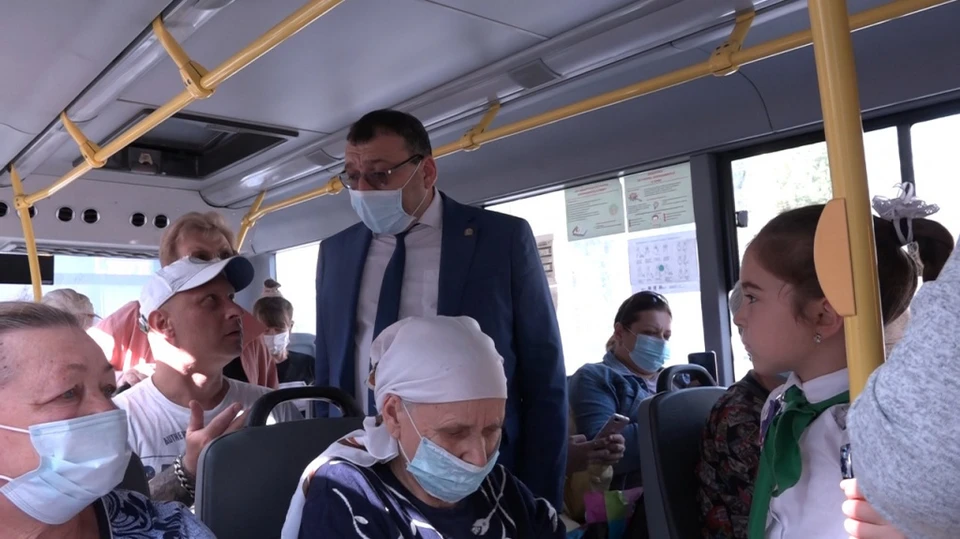 В Ростове проверили работу общественного транспорта. Фото: пресс-служба городской администрации