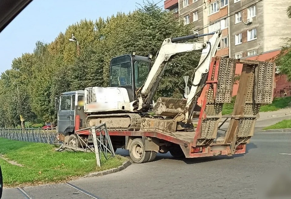 ДТП с эвакуатором на Московском проспекте