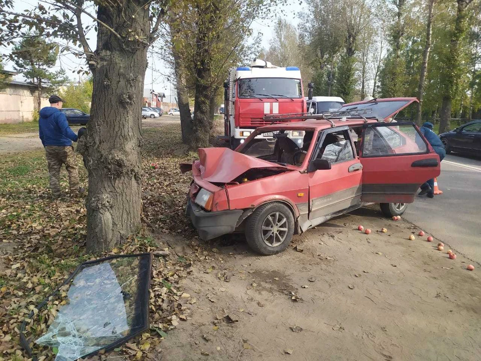 В ДТП пострадал водитель легкового автомобиля Фото: УГИБДД России по Тверской области