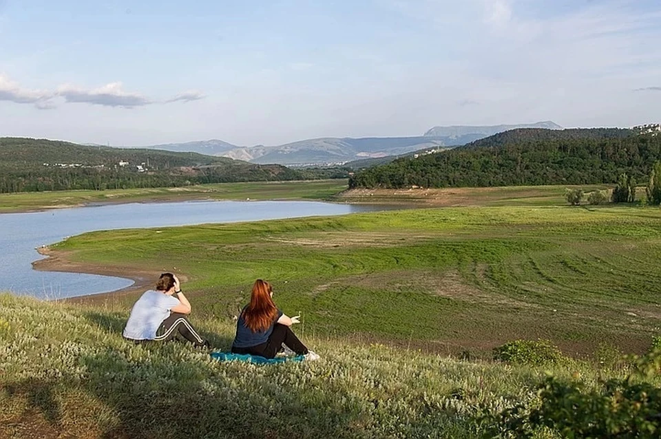 Забор воды из симферопольских водохранилищ уменьшили вдвое.