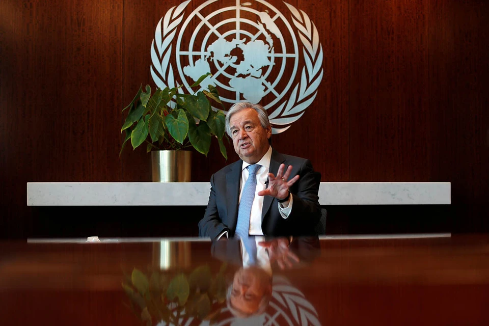 Генеральный секретарь ООН Антониу Гуттериш назвал количество жертв коронавируса ошеломляющим.