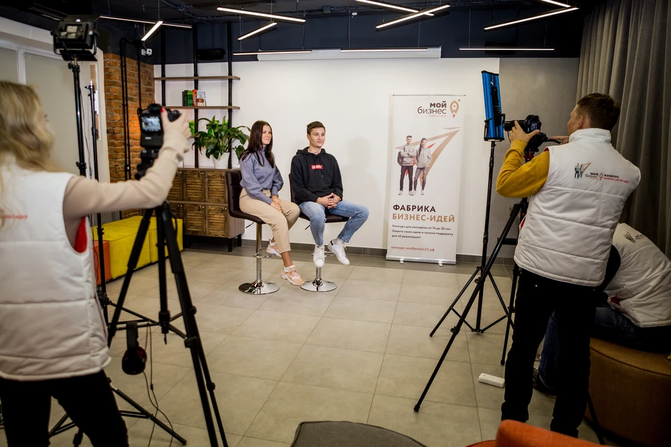 Центр «Мой бизнес» запустил в Барнауле первое ТВ-шоу «Фабрика бизнес-идей»