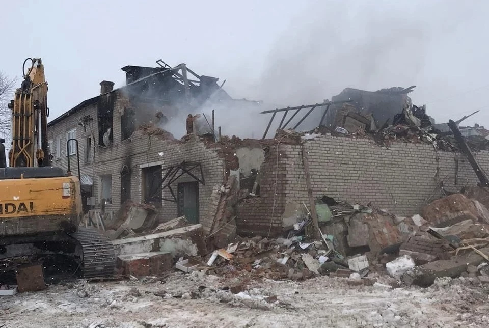 Во время пожара в Игре вводили режим ЧС. Фото: пресс-служба главы и правительства Удмуртии