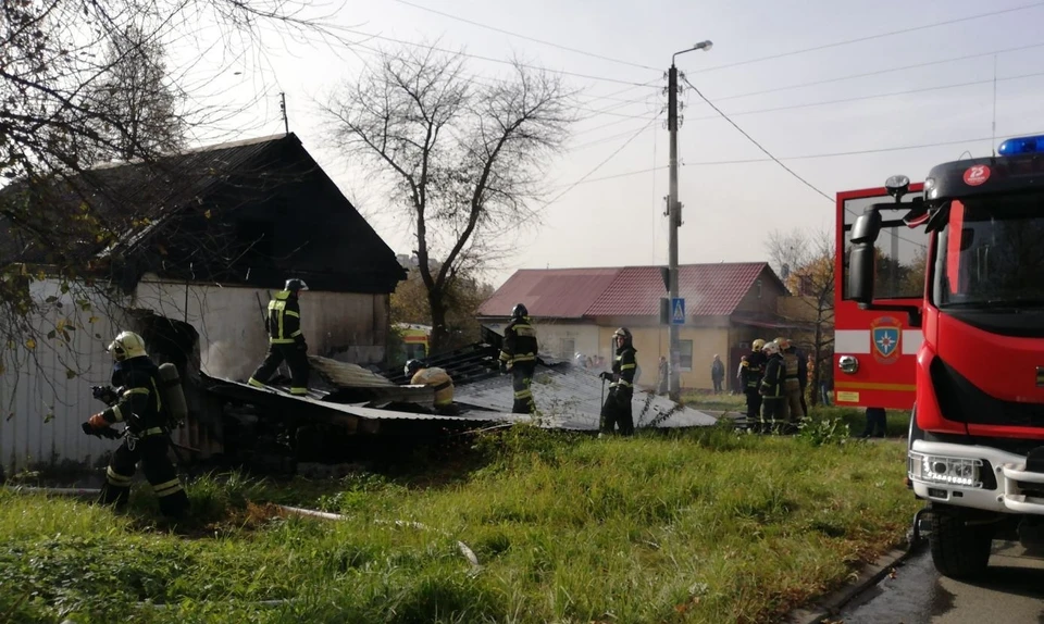 Пожар случился днем в воскресенье, 11 октября.