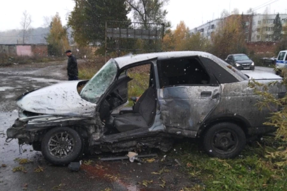 После смертельного ДТП кузбассовец сбежал с места аварии. ФОТО: пресс-служба ГУ МВД России по Кемеровской области