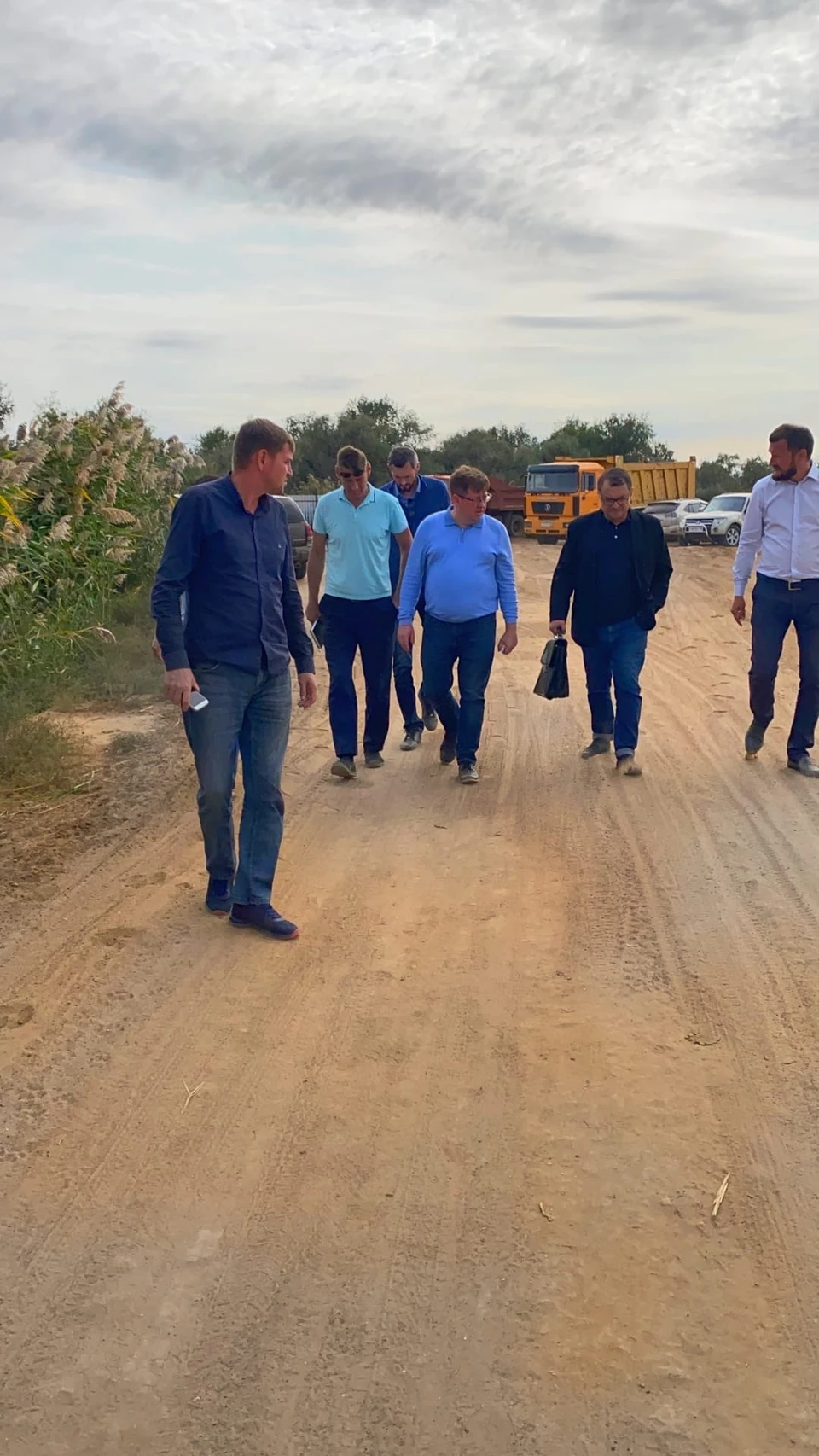 В Астраханской области строятся новые водопропускные объекты