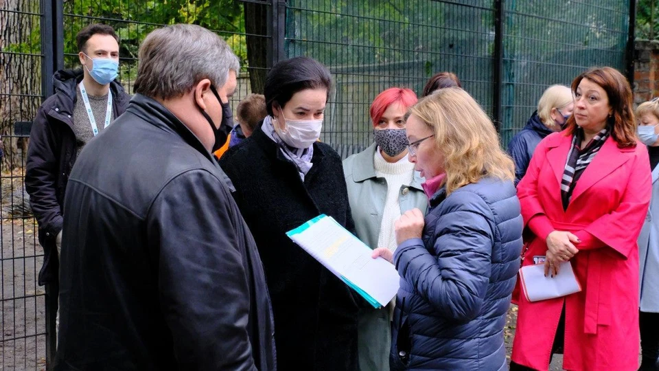 Светлана Соколова рассказывает о сложностях в строительстве забора зоопарка.