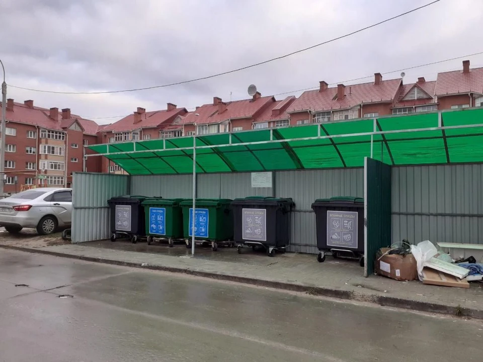 В Урае появились новые евроконтейнеры для сбора мусора Фото: Администрация города Урай