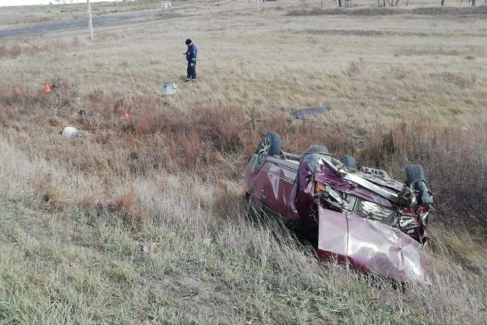 Под Новосибирском разбился водитель «Жигулей». Фото: пресс-служба ГУ МВД НСО
