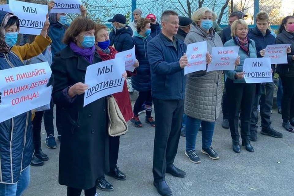 Жители Шилкинской продолжают протестовать против точечной застройки, в то время как проектировщики ищут пути решения