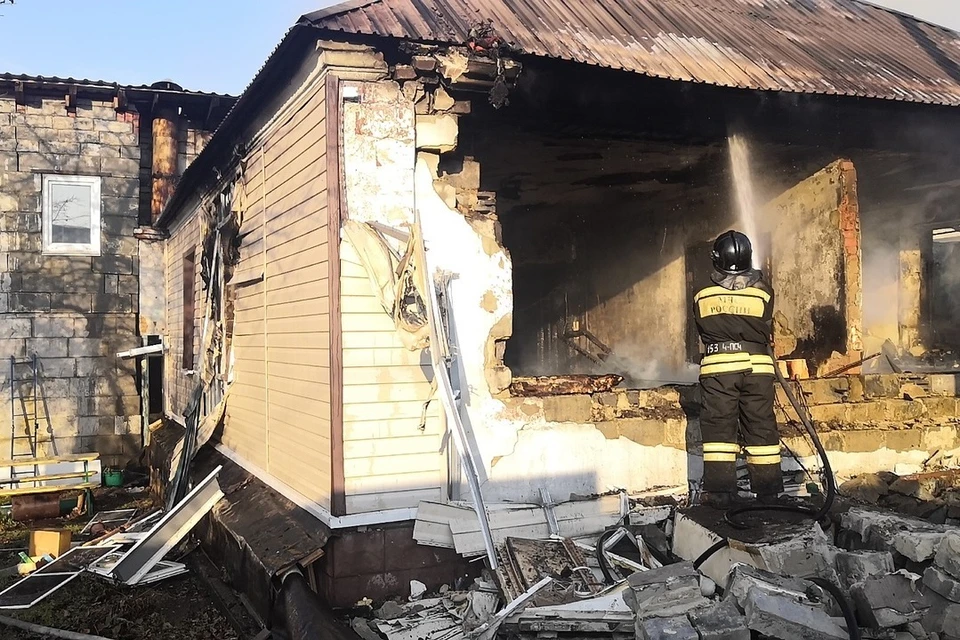 Пожарные оперативно ликвидировали огонь Фото: ГУ МЧС по Челябинской области