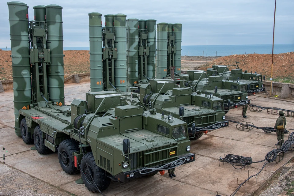 С-400 на позиции