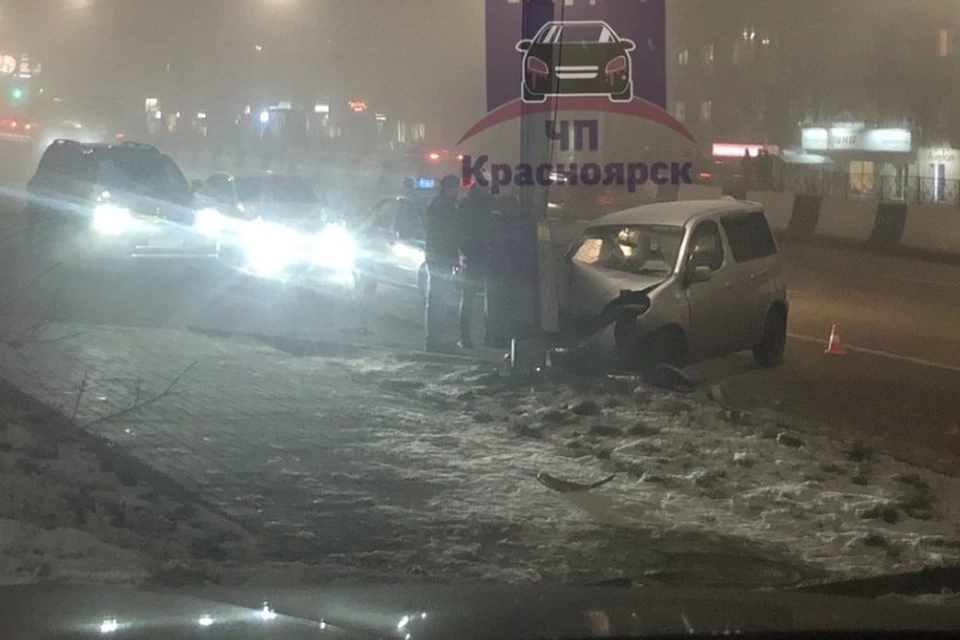 Водитель погиб на месте Фото: ЧП-Красноярск