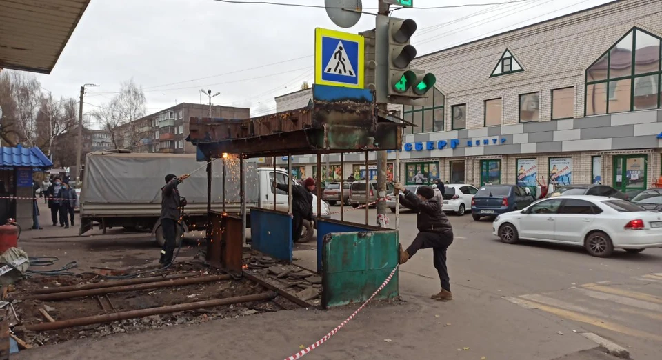 Ларек появился в центре наукограда еще в 2008 году
