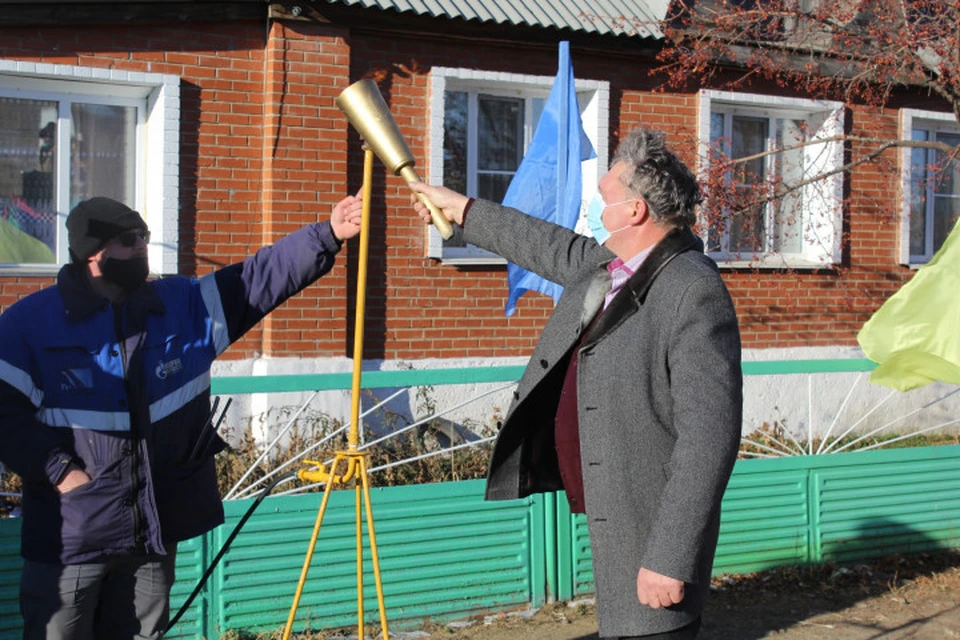 В Пласте в дома селян пришел газ. Фото: пресс-служба минстроя Челябинской области.