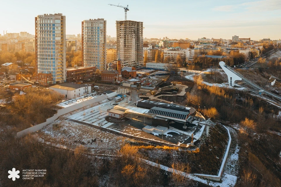 Работы по благоустройству продолжаются. Фото: Институт развития городской среды Нижегородской области