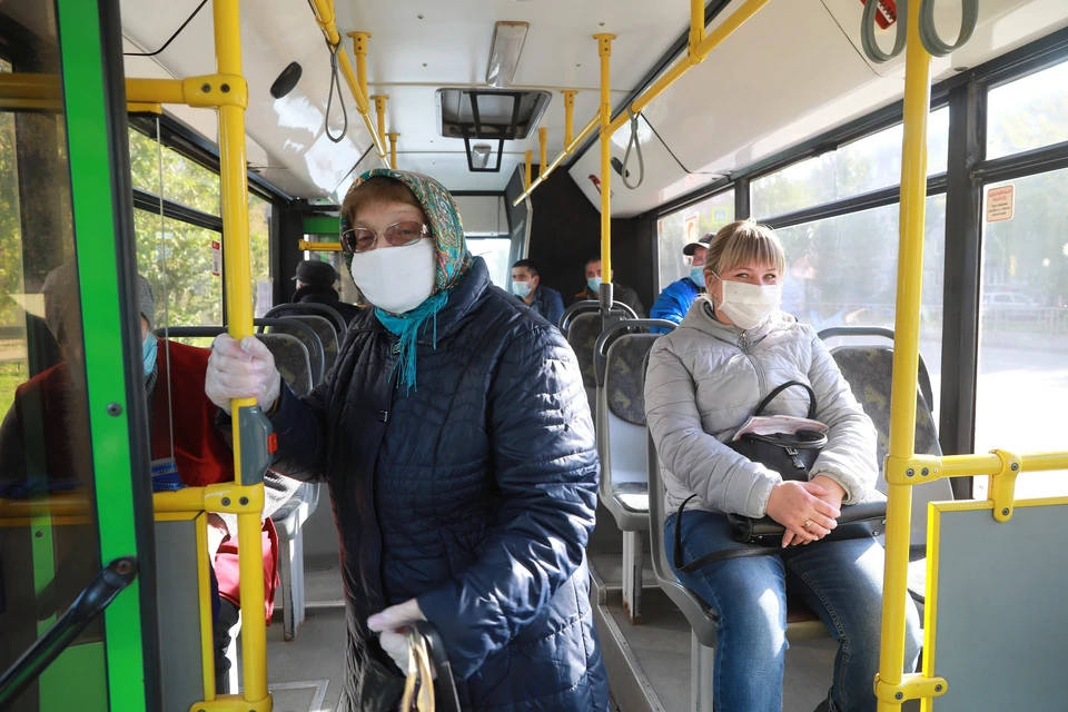 В автобусах Красноярска начали ставить обеззараживатели воздуха.