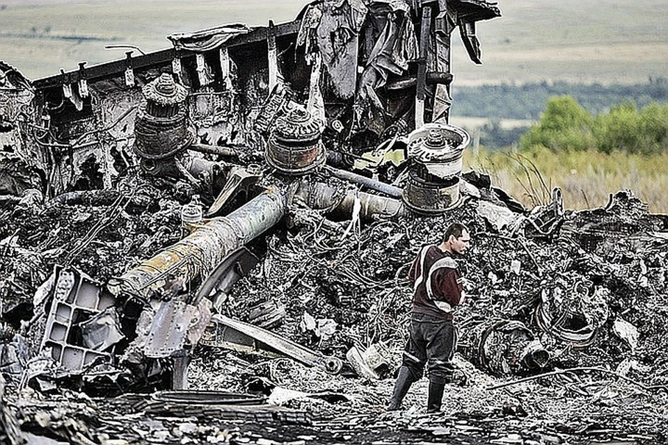 Boeing-777 авиакомпании Malaysia Airlines, летевший из Амстердама в Куала-Лумпур (Малайзия), был сбит в небе над Донецкой областью 17 июля 2014 года.