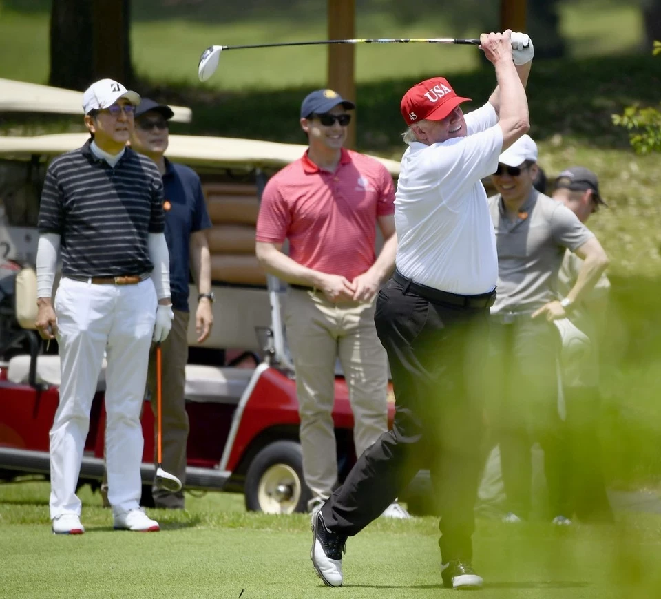 Трамп разозлился на лунку для гольфа
