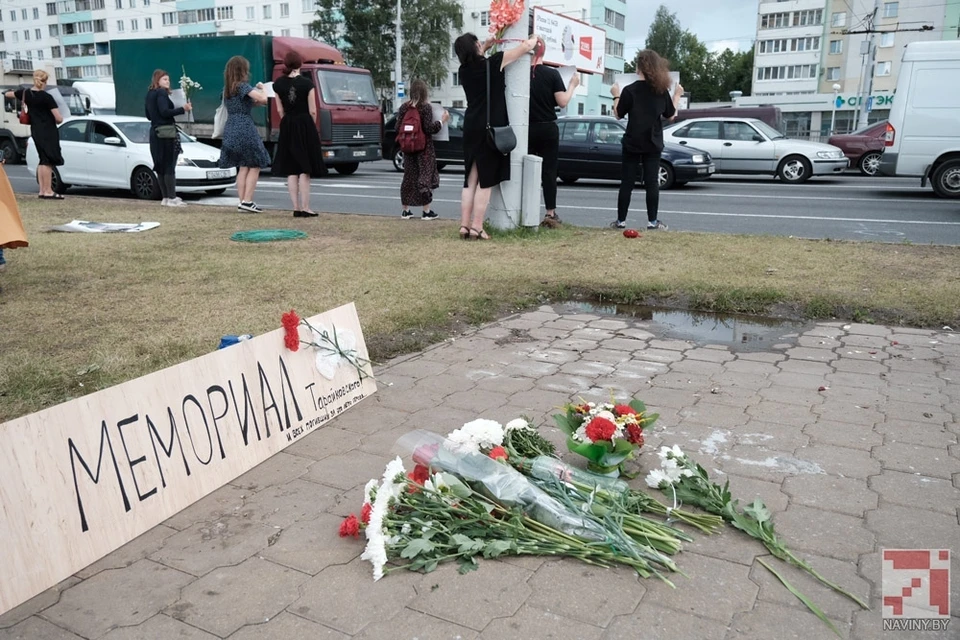 Минчанин Александр Тарайковский погиб на Пушкинской площади в Минске во вторую ночь протестов против результатов президентских выборов в Беларуси. Фото: naviny.by.
