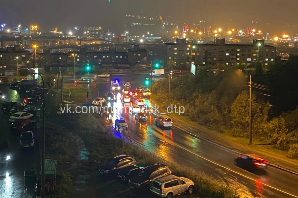 Авария произошла этой осенью. Фото: vk.com/murmansk_dtp