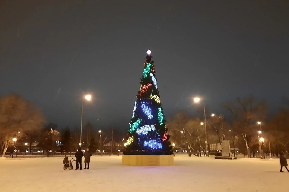 Новогодняя Тюмень