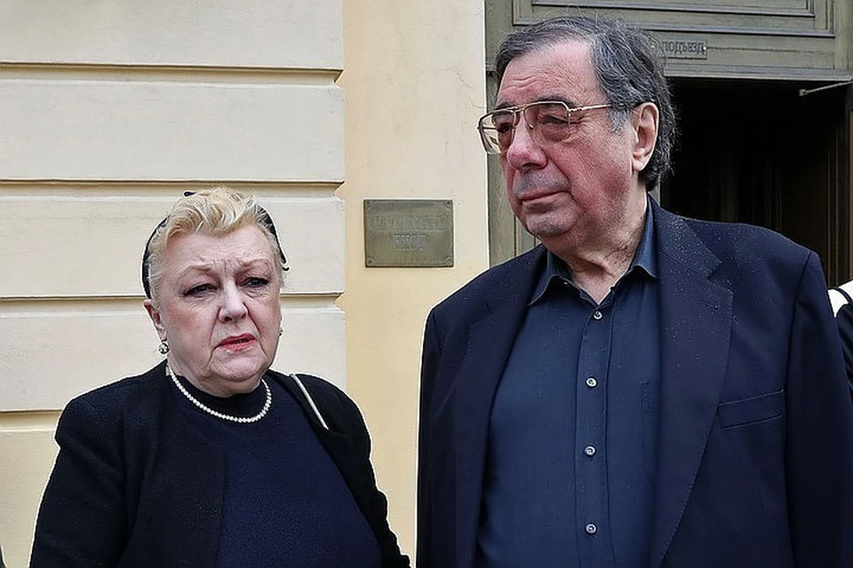 Михаил Цивин и его жена актриса Наталья Дрожжина.