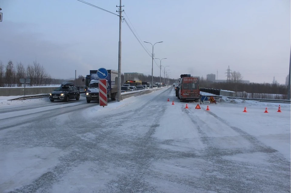В Сургуте девушка получила травмы во время ДТП Фото: ГИБДД России