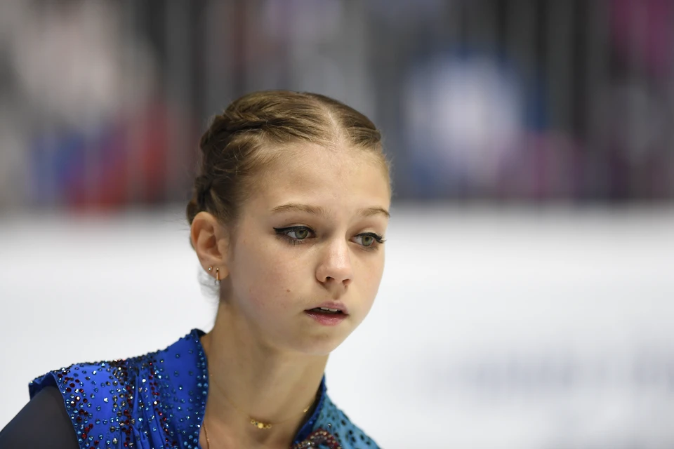 Трусова на чемпионате России - только на третьем месте.