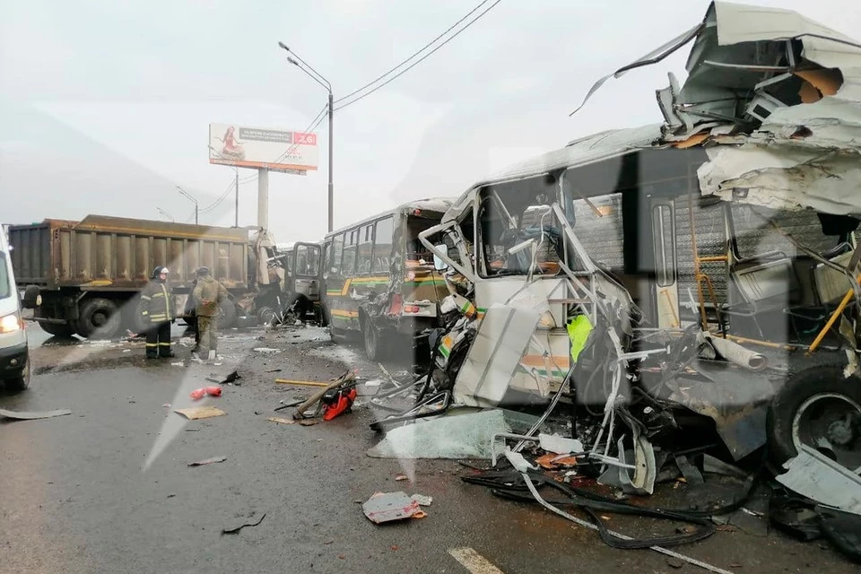 СК возбудил уголовное дело после аварии с военной колонной на Новой Риге